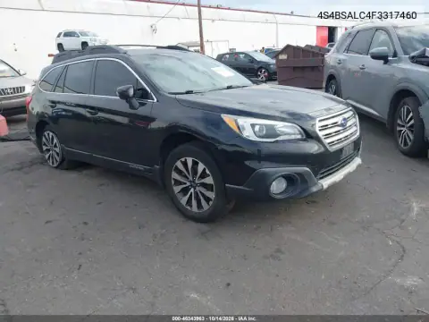 4S4BSALC4F3317460 — 2015 Subaru Outback, Левый бок, фото до ремонта