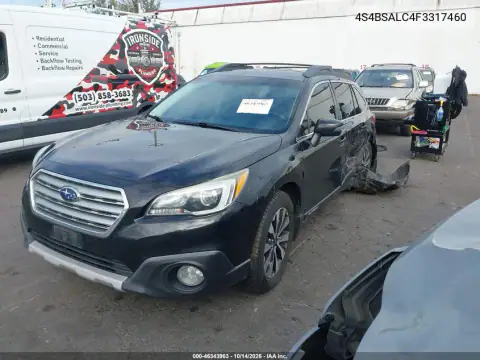 4S4BSALC4F3317460 — 2015 Subaru Outback, фото 3 с аукциона IAAI, Левый бок