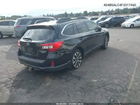 4S4BSALC4F3317460 — 2015 Subaru Outback, фото 5 с аукциона IAAI, Левый бок
