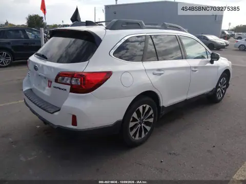 2016 Subaru Outback 2.5I Limited VIN 4S4BSBNC7G3275385 фото 5