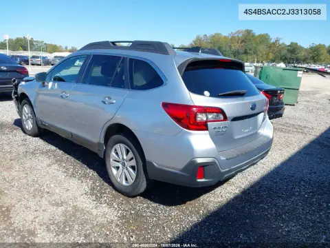2018 Subaru Outback 2.5I Premium VIN 4S4BSACC2J3313058 фото 4