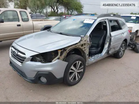 2018 Subaru Outback 3.6R Limited VIN 4S4BSENC1J3350476 фото 3