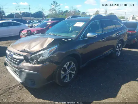 2020 Subaru Outback Touring VIN 4S4BTAPC1L3101391 фото 3