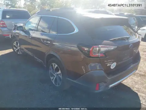 2020 Subaru Outback Touring VIN 4S4BTAPC1L3101391 фото 4