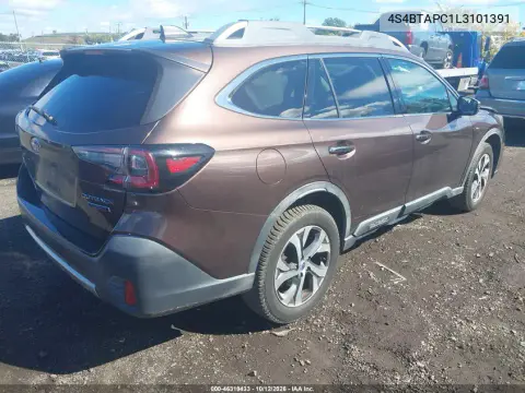2020 Subaru Outback Touring VIN 4S4BTAPC1L3101391 фото 5