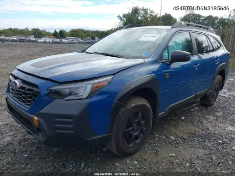 2022 Subaru Outback Wilderness VIN 4S4BTGUD6N3185646 фото 3