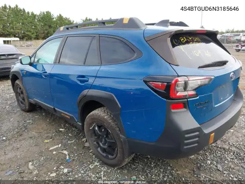 2022 Subaru Outback Wilderness VIN 4S4BTGUD6N3185646 фото 4