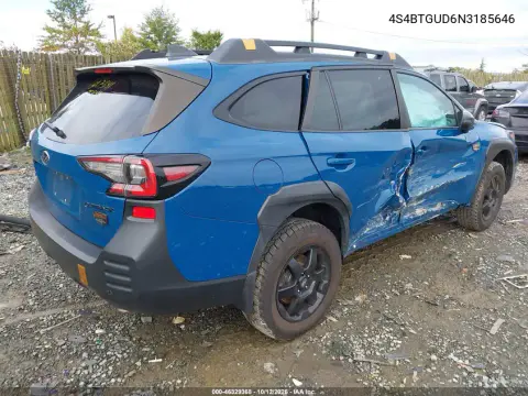 2022 Subaru Outback Wilderness VIN 4S4BTGUD6N3185646 фото 5