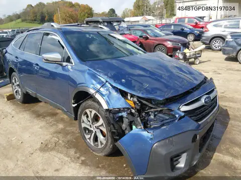 4S4BTGPD8N3197034 — 2022 Subaru Outback, Опрокидывание, фото до ремонта