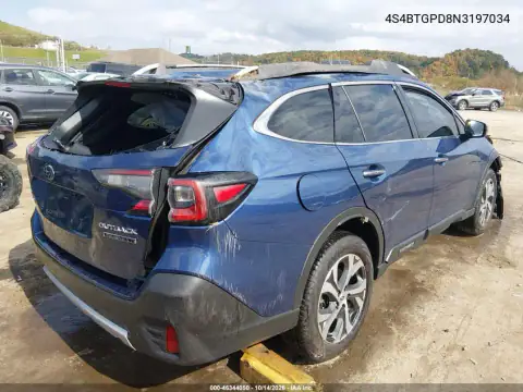 4S4BTGPD8N3197034 — 2022 Subaru Outback, фото 4 с аукциона IAAI, Опрокидывание