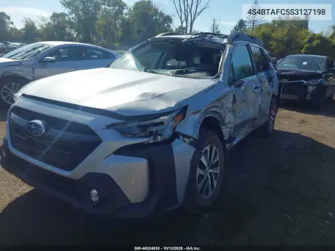 2025 Subaru Outback Premium VIN 4S4BTAFC5S3127198 фото 2
