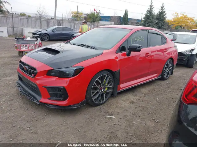 2020 Subaru Wrx Sti Sti VIN JF1VA2V66L9818138 фото 2
