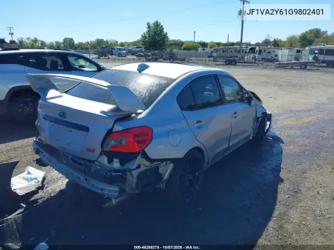 2016 Subaru Wrx Sti Limited VIN JF1VA2Y61G9802401 фото 4