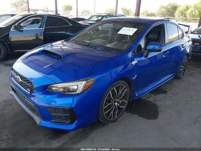 JF1VA2E62L9806326 — 2020 Subaru WRX STI, фото 2 с аукциона IAAI 13.10.2026, Задняя часть
