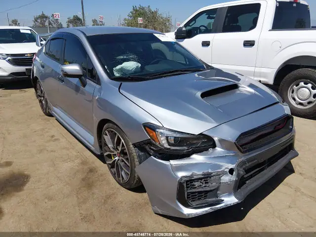 JF1VA2S64M9808164 — 2021 Subaru WRX STI, Передняя часть (Front End), фото до ремонта