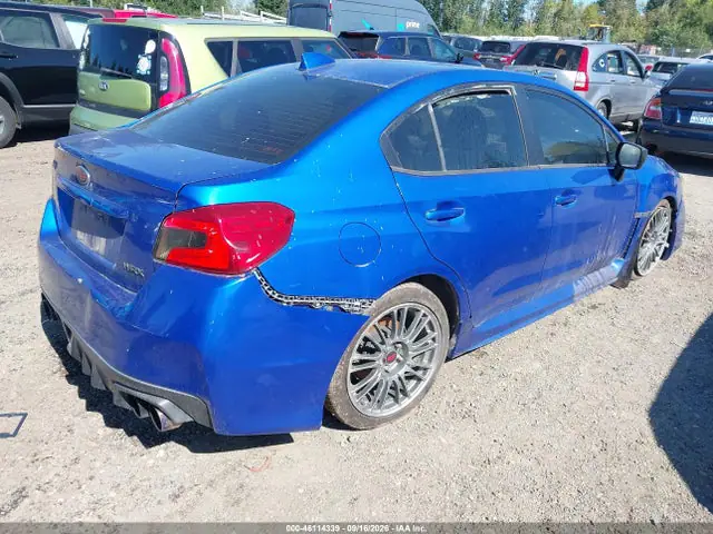 JF1VA1A67F9822414 — 2015 Subaru WRX, фото 4 с аукциона IAAI 30.09.2026, Подвеска