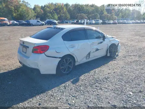 2016 Subaru Wrx VIN JF1VA1B60G9824795 фото 4
