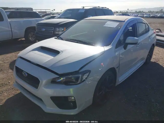 JF1VA1B65H9838113 — 2017 Subaru WRX, фото 2 с аукциона IAAI 29.09.2026, Естественный износ