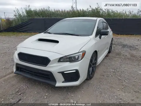 2018 Subaru Wrx Sport-Tech VIN JF1VA1K67J9801103 фото 3