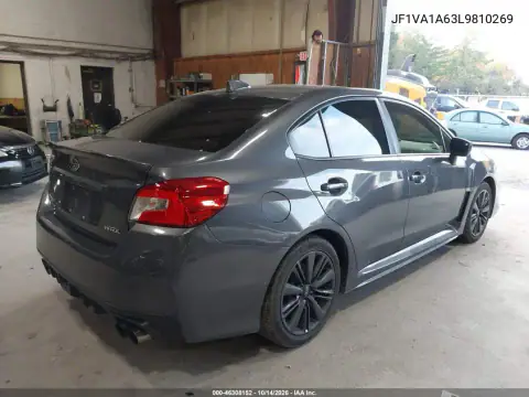 JF1VA1A63L9810269 — 2020 Subaru WRX, фото 5 с аукциона IAAI, Передняя часть