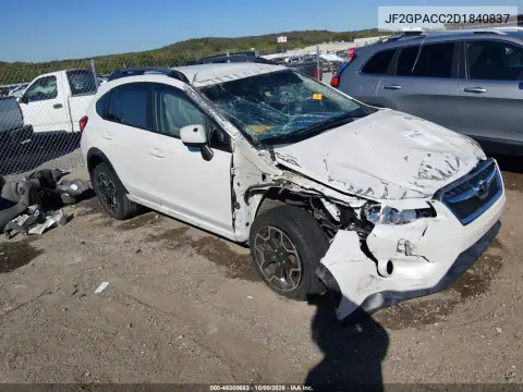 2013 Subaru Xv Crosstrek 2.0I Premium VIN JF2GPACC2D1840837 фото 1