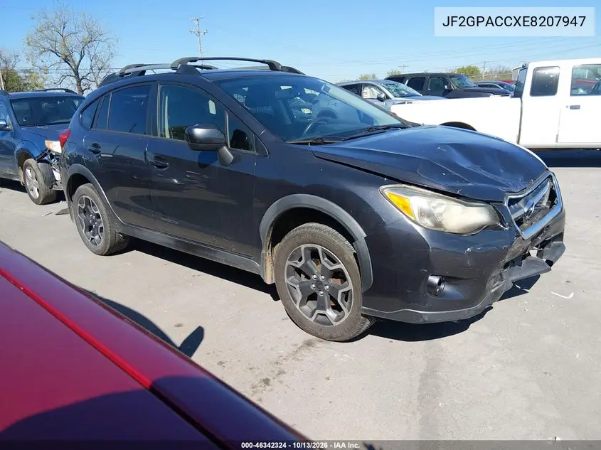 JF2GPACCXE8207947 — 2014 Subaru XV, фото 2 с аукциона IAAI, Передняя часть