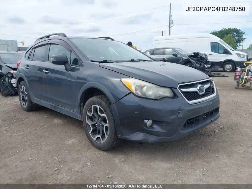 2015 Subaru Xv Crosstrek 2.0 Limited VIN JF2GPAPC4F8248750 фото 1
