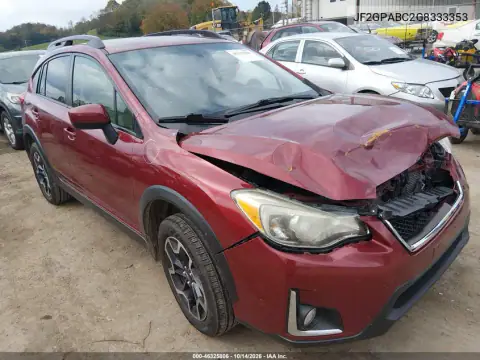 JF2GPABC2G8333353 — 2016 Subaru XV, Передняя часть, фото до ремонта