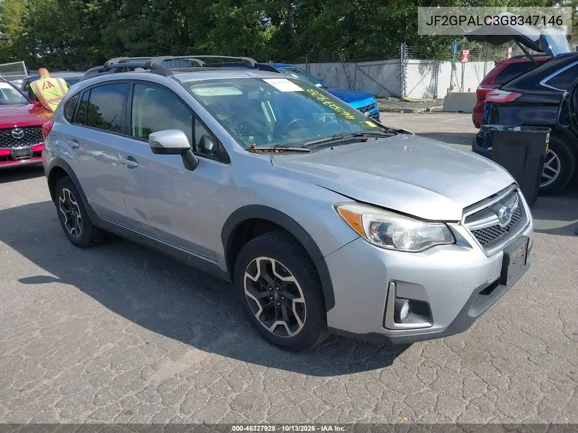 2016 Subaru Crosstrek 2.0I Limited VIN JF2GPALC3G8347146 фото 2