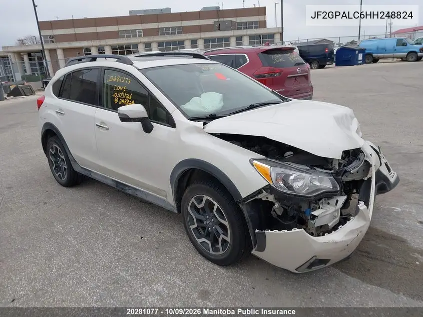 2017 Subaru Crosstrek Limited VIN JF2GPALC6HH248824 фото 1