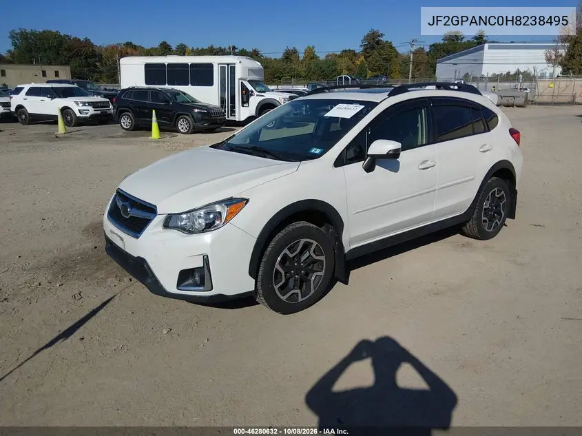 2017 Subaru Crosstrek 2.0I Limited VIN JF2GPANC0H8238495 фото 2