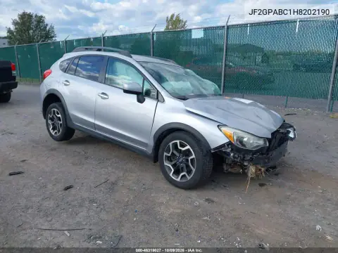 JF2GPABC1H8202190 — 2017 Subaru XV, Левая сторона, фото до ремонта