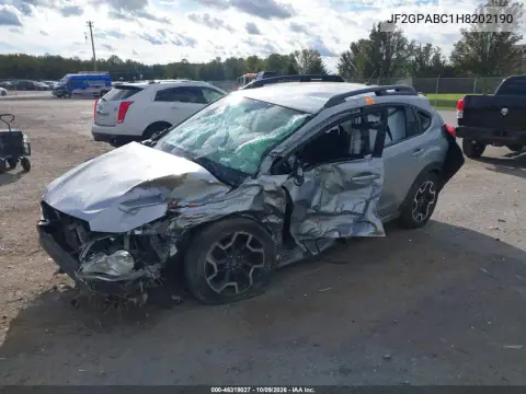 2017 Subaru Crosstrek 2.0I Premium VIN JF2GPABC1H8202190 фото 2