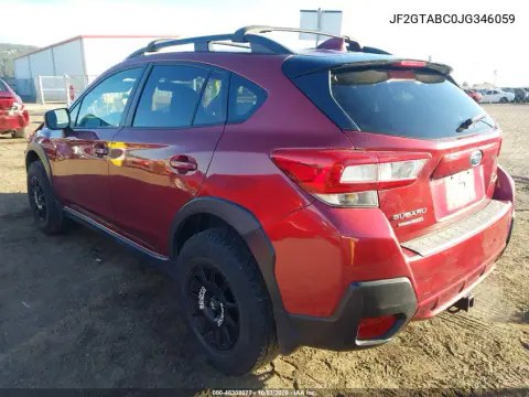 2018 Subaru Crosstrek 2.0I Premium VIN JF2GTABC0JG346059 фото 4