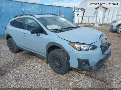 JF2GTAAC7JH215044 — 2018 Subaru XV, Передний левый, фото до ремонта