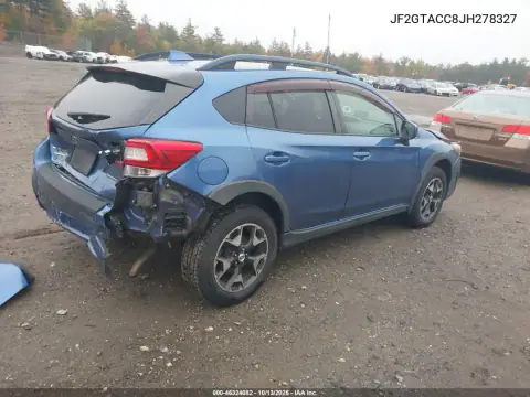JF2GTACC8JH278327 — 2018 Subaru XV, фото 5 с аукциона IAAI, Передняя часть