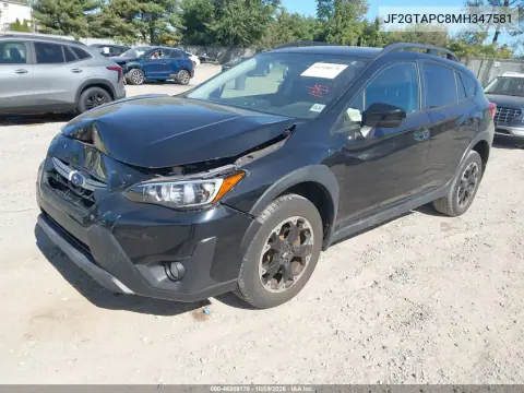 2021 Subaru Crosstrek Premium VIN JF2GTAPC8MH347581 фото 3
