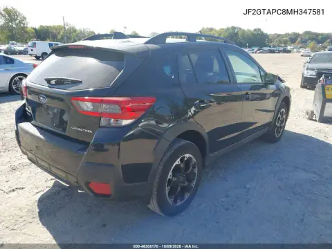 2021 Subaru Crosstrek Premium VIN JF2GTAPC8MH347581 фото 5