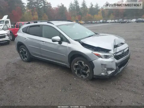 2021 Subaru Crosstrek Limited VIN JF2GTHMC1M8374067 фото 2