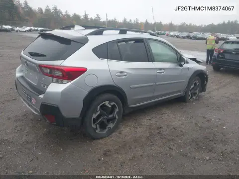 2021 Subaru Crosstrek Limited VIN JF2GTHMC1M8374067 фото 5