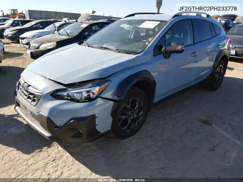 2023 Subaru Crosstrek Sport VIN JF2GTHRC2PH233778 фото 3