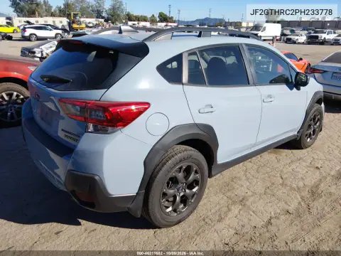 2023 Subaru Crosstrek Sport VIN JF2GTHRC2PH233778 фото 5