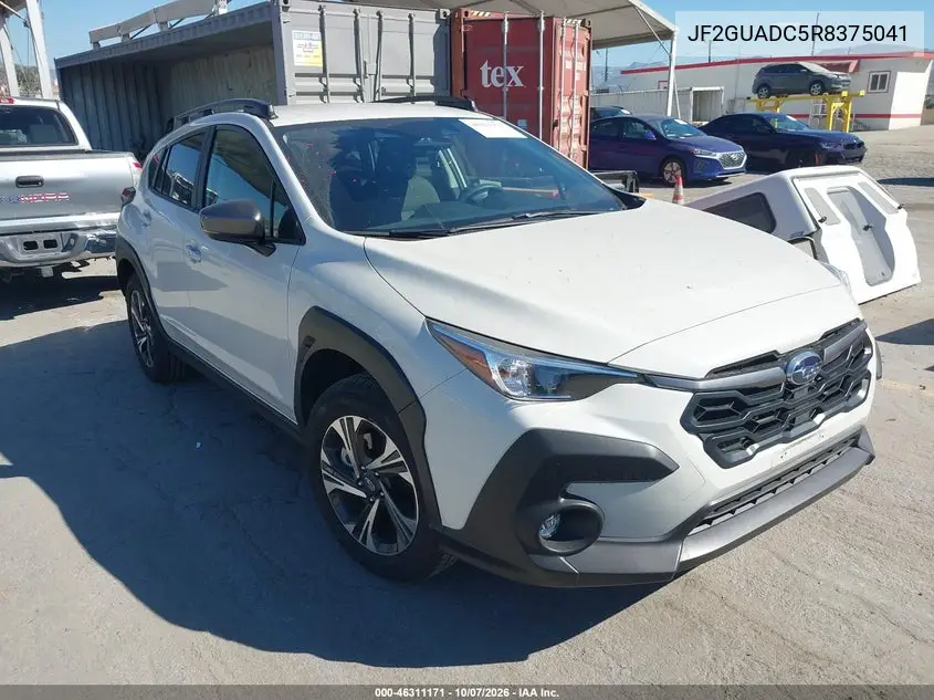 2024 Subaru Crosstrek Premium VIN JF2GUADC5R8375041 фото 2