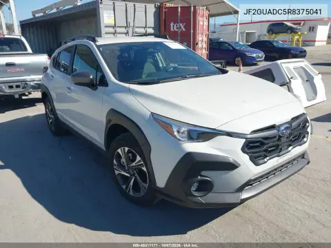 2024 Subaru Crosstrek Premium VIN JF2GUADC5R8375041 фото 2
