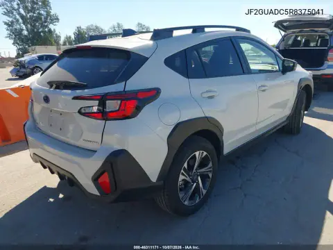 2024 Subaru Crosstrek Premium VIN JF2GUADC5R8375041 фото 5