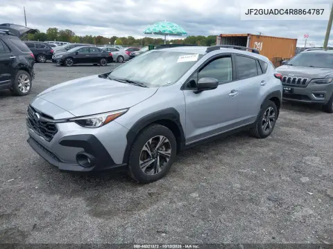 2024 Subaru Crosstrek Premium VIN JF2GUADC4R8864787 фото 3