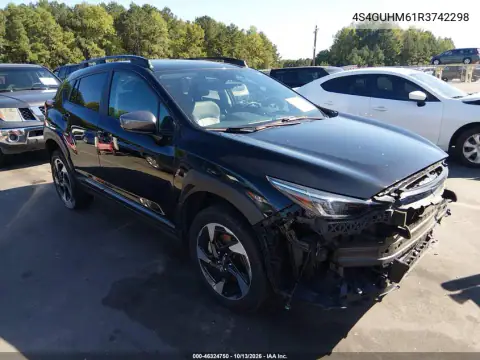 4S4GUHM61R3742298 — 2024 Subaru XV, Сзади слева, фото до ремонта