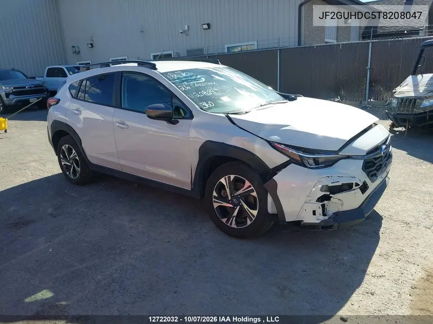 2026 Subaru Crosstrek Touring VIN JF2GUHDC5T8208047 фото 2
