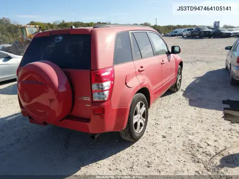 2006 Suzuki Grand Vitara Luxury VIN JS3TD947464105141 фото 5