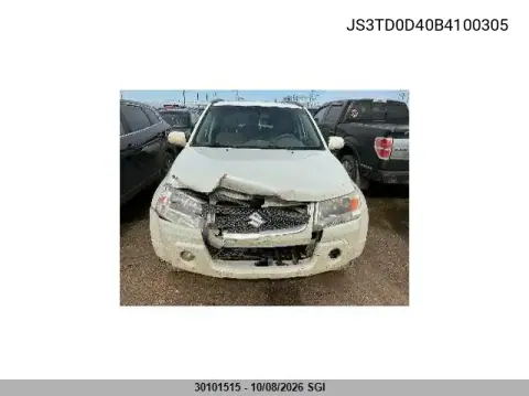 2011 Suzuki Grand Vitara Xsport VIN JS3TD0D40B4100305 фото 2